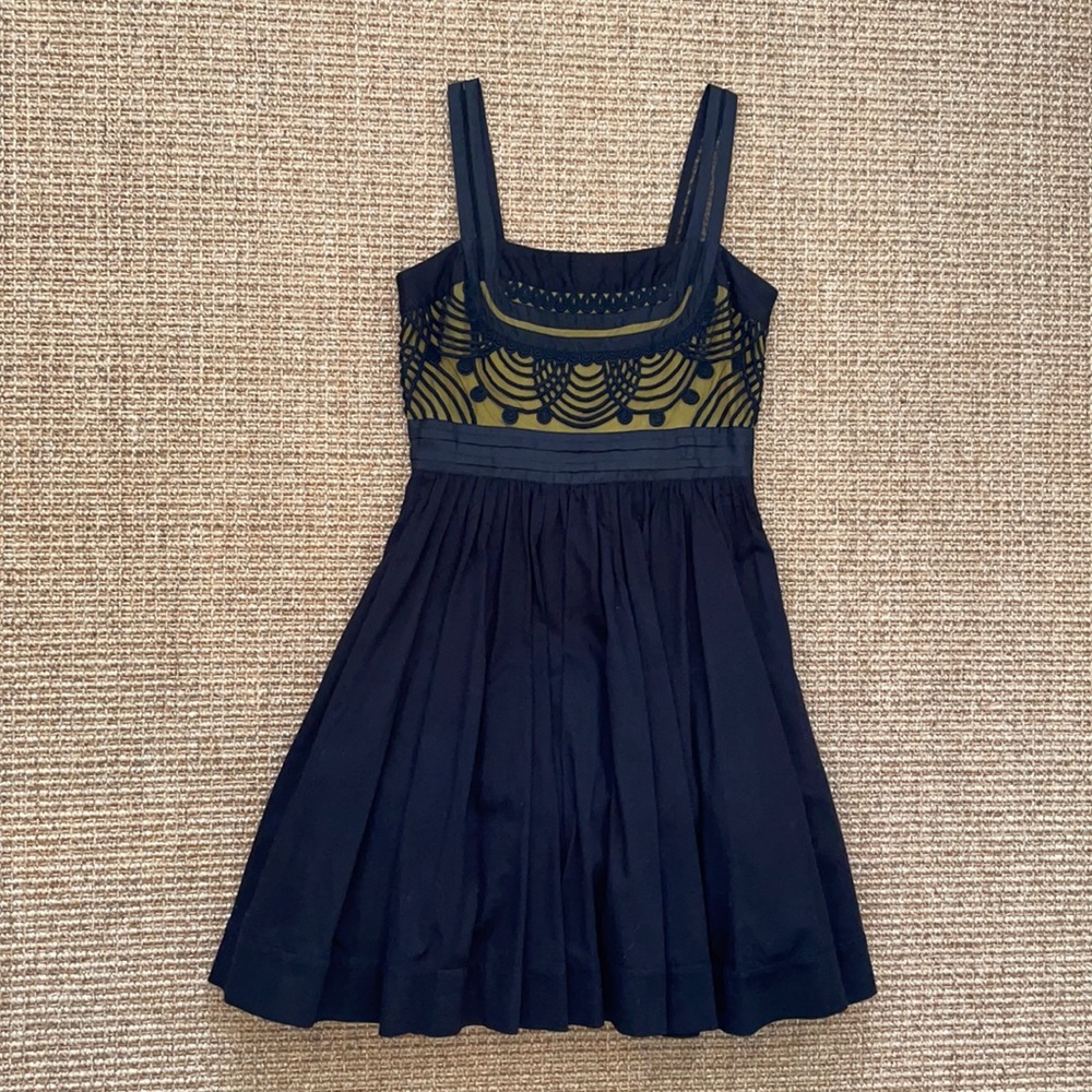 Black and Yellow Dress